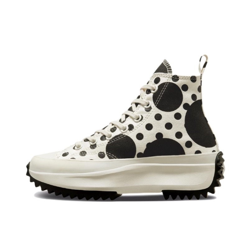 推荐商品：Converse/匡威 Run Star Hike 厚底 防滑 松糕鞋 增高鞋 运动休闲鞋 高帮/黑色/白色