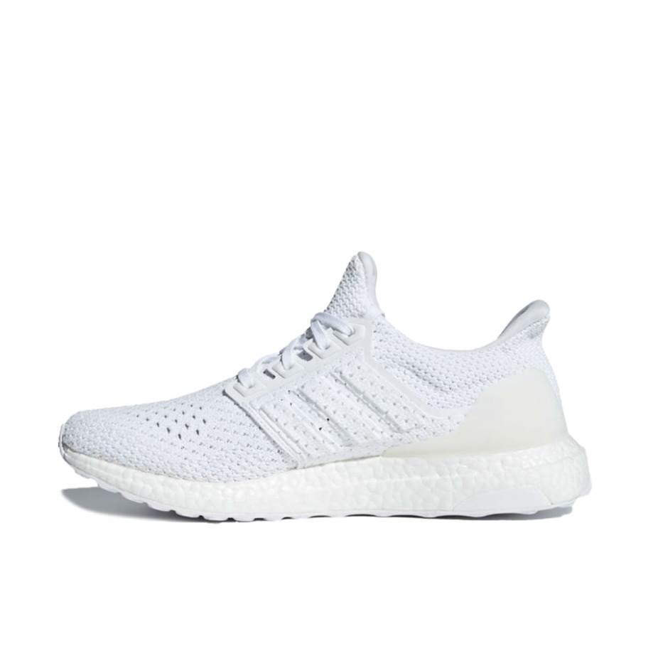 推荐商品：adidas UltraBoost 4.0 跑鞋 经典缓震透气防滑耐磨织物支撑抗扭转长跑轻运动圆头 白色/银色
