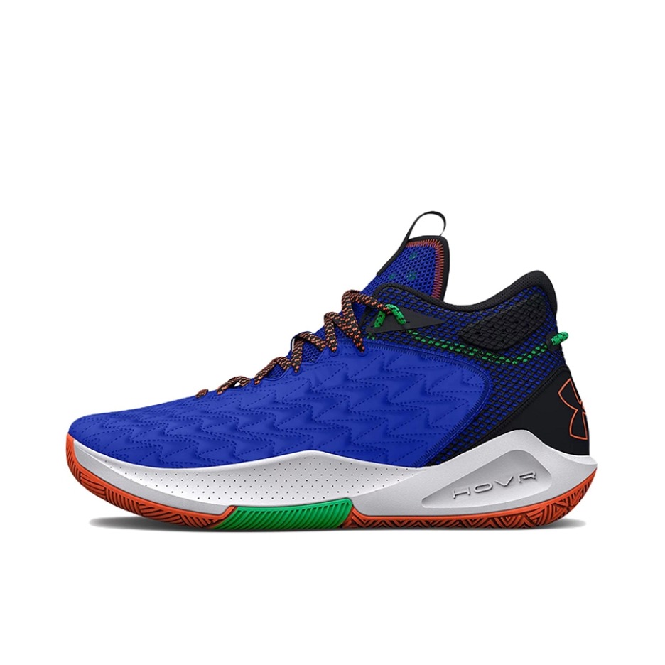 推荐商品：Under Armour/安德玛 HOVR Havoc 5 Clone 缓震轻便 网面透气 防滑耐磨 篮球鞋 蓝色/黑色