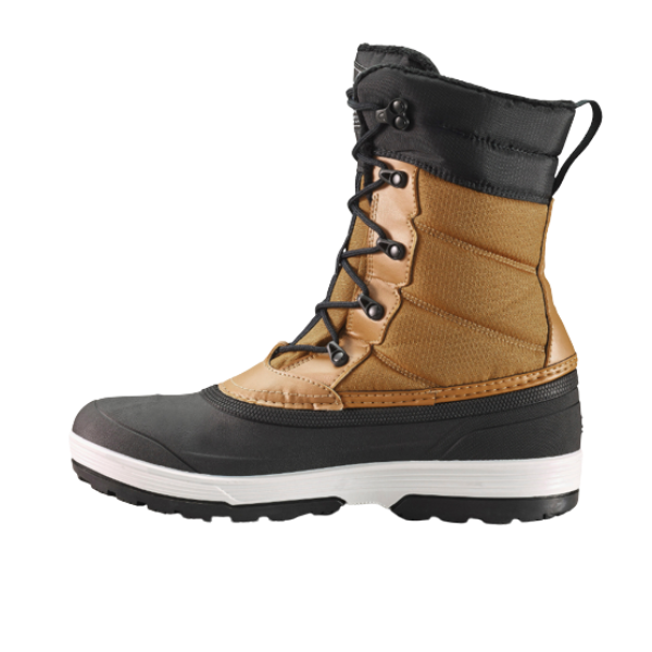 推荐商品：Decathlon/迪卡侬 加厚防滑 防寒防水 系带式 雪地靴 8644276 肉桂色