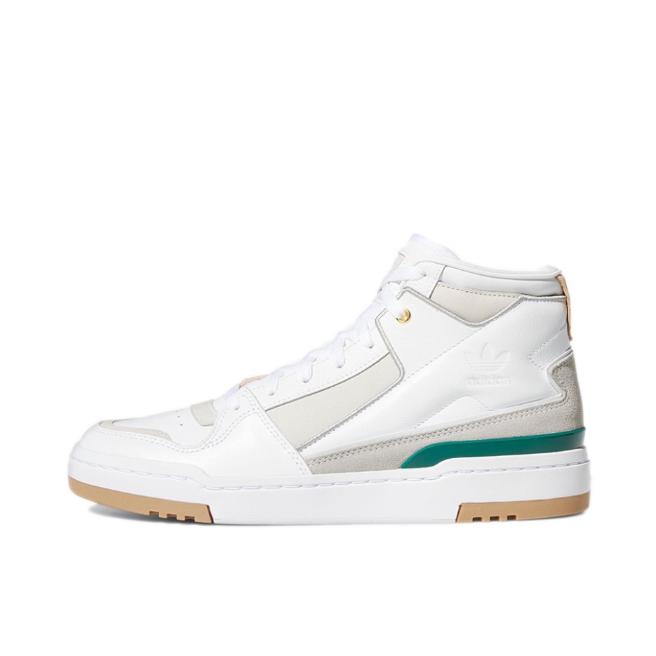 推荐商品：adidas Originals Forum Luxe 板鞋 防滑耐磨轻便透气舒适复古百搭 中帮/白色/灰色