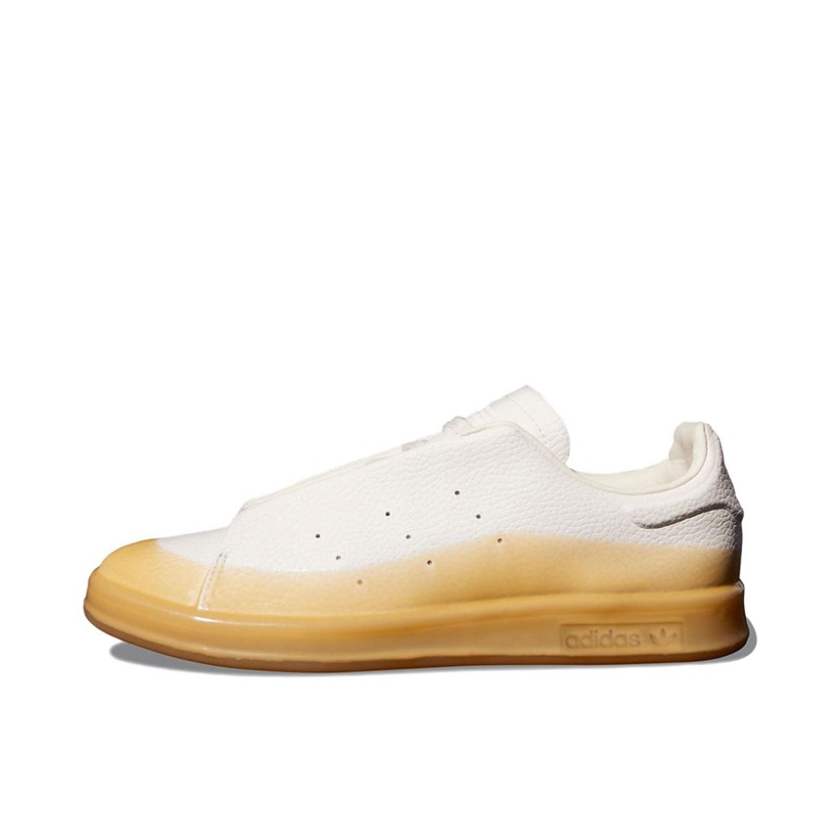 推荐商品：adidas Originals Stan Smith 板鞋 减震透气轻便低帮包裹性 Ivy Park联名/白色/黄色