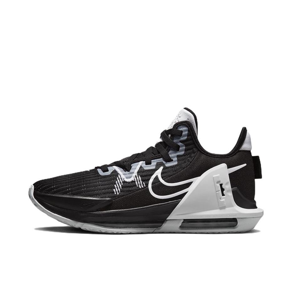 推荐商品：Nike Lebron Witness 6 詹姆斯 实战训练 减震支撑 圆头 舒适透气 防滑耐磨 时尚百搭 篮球鞋 纯黑色/白色