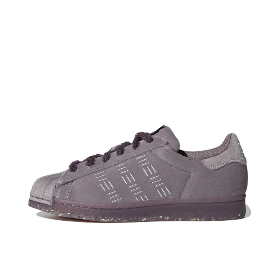 推荐商品：【宋雨琦同款】 adidas Originals Superstar 板鞋 轻便贝壳头薄底舒适百搭耐磨复古 遗迹紫