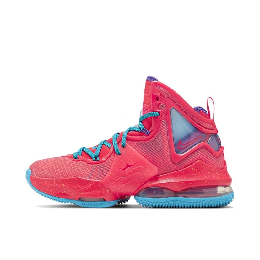 推荐商品：Nike Zoom LeBron 19 詹姆斯 缓震 织物 支撑 回弹 合成革 篮球鞋 GS/迷人红/激光蓝/心灵紫