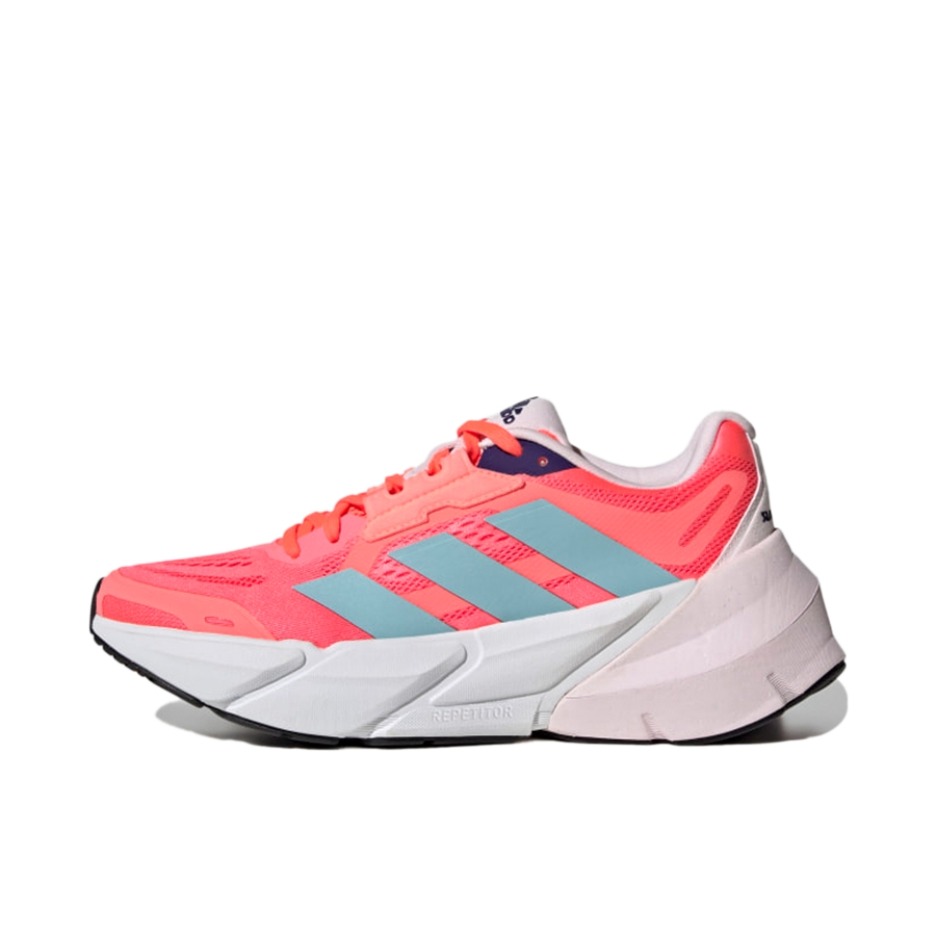 推荐商品：adidas Adistar 跑鞋 减震防滑耐磨织物 Turbo Hazy Sky 女款/亮粉色