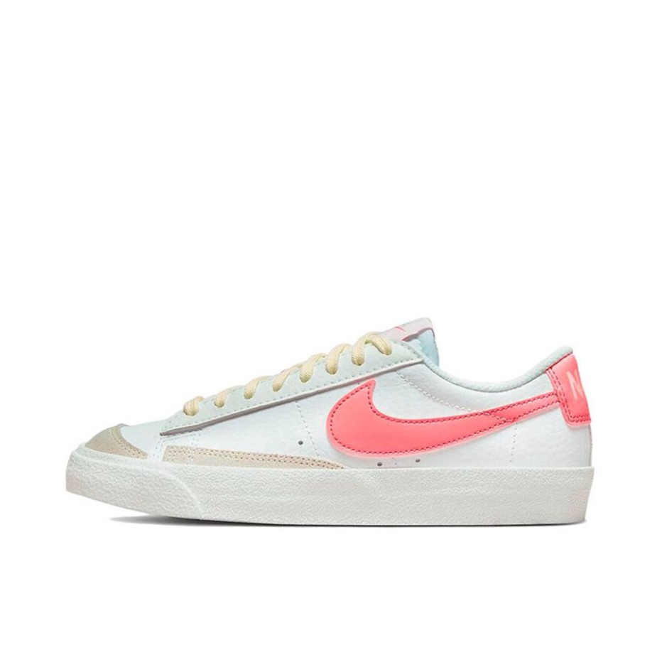 推荐商品：Nike Blazer 板鞋 经典复古防滑舒适百搭 女款/白色/粉色
