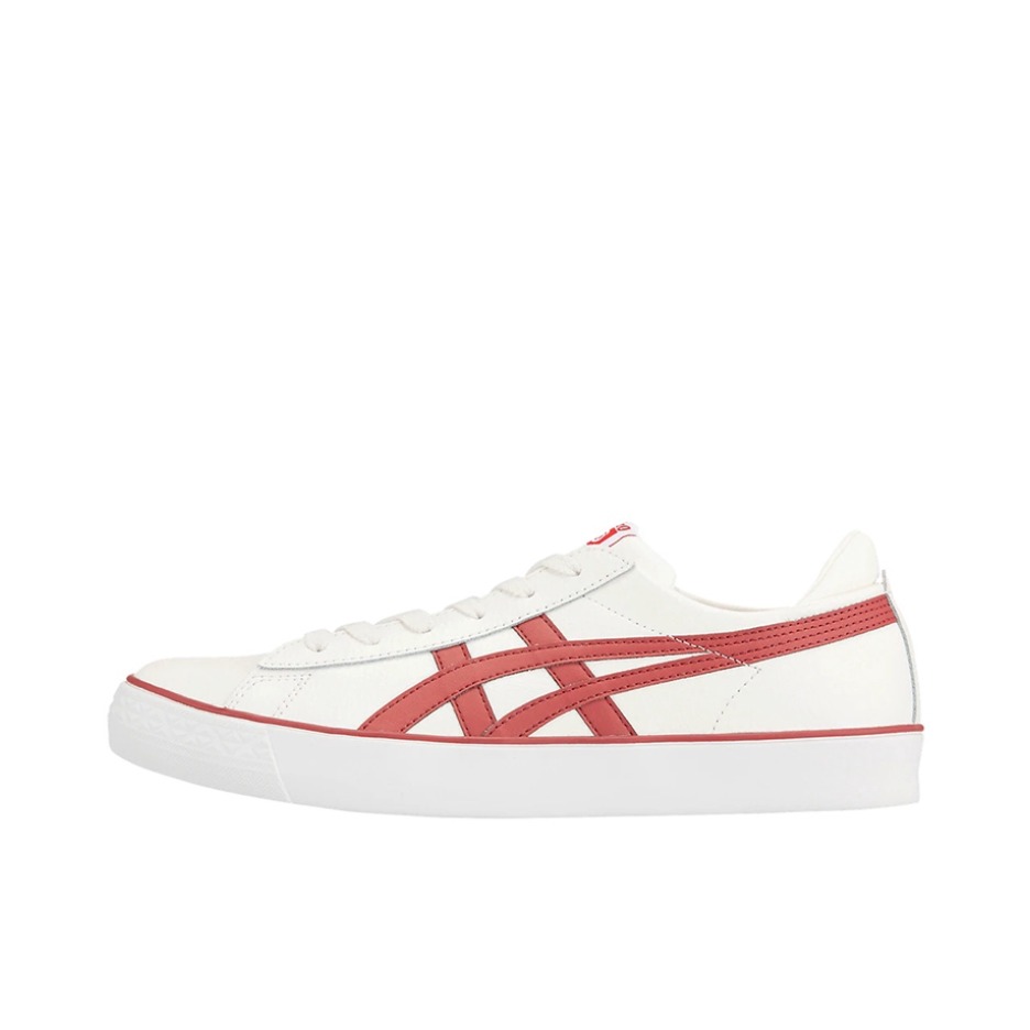 推荐商品：Onitsuka Tiger Fabre Bl-S 2.0 耐磨防滑 复古时尚 运动 板鞋 白/酒红