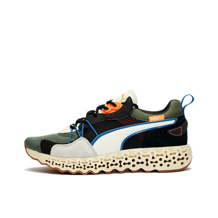 推荐商品：Puma/彪马 Calibrate Restored 耐磨 透气 网眼 运动 跑鞋 墨绿/卡其/黑色