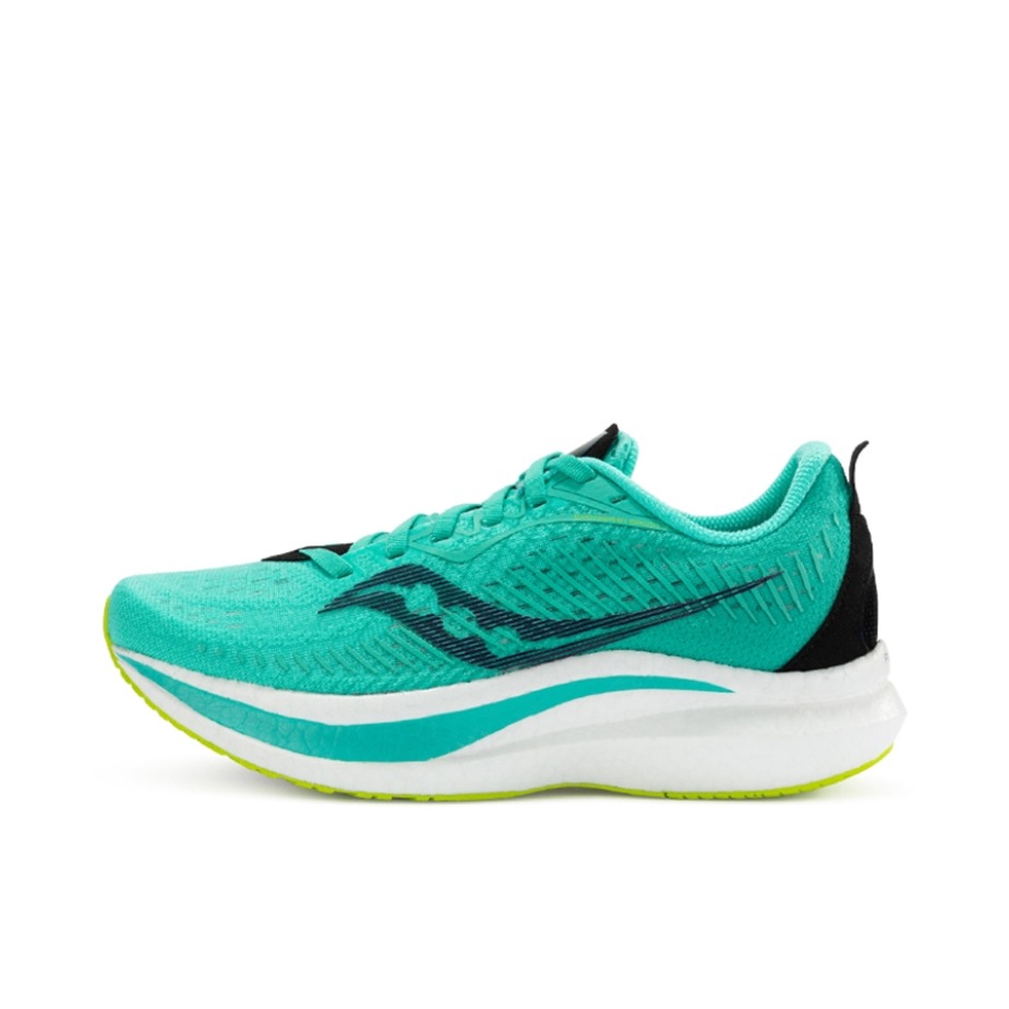推荐商品：Saucony/索康尼 Endorphin Speed 啡速 2 碳板 比赛竞速 减震透气 防滑耐磨 织物 合成革 支撑 马拉松 跑鞋 绿色