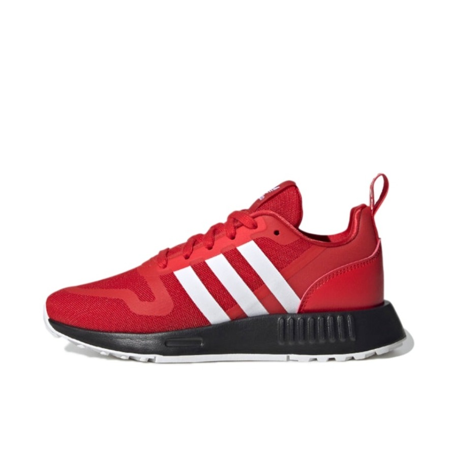 推荐商品：adidas originals Multix 经典复古 舒适百搭 轻便透气 防滑耐磨 运动休闲鞋 红色
