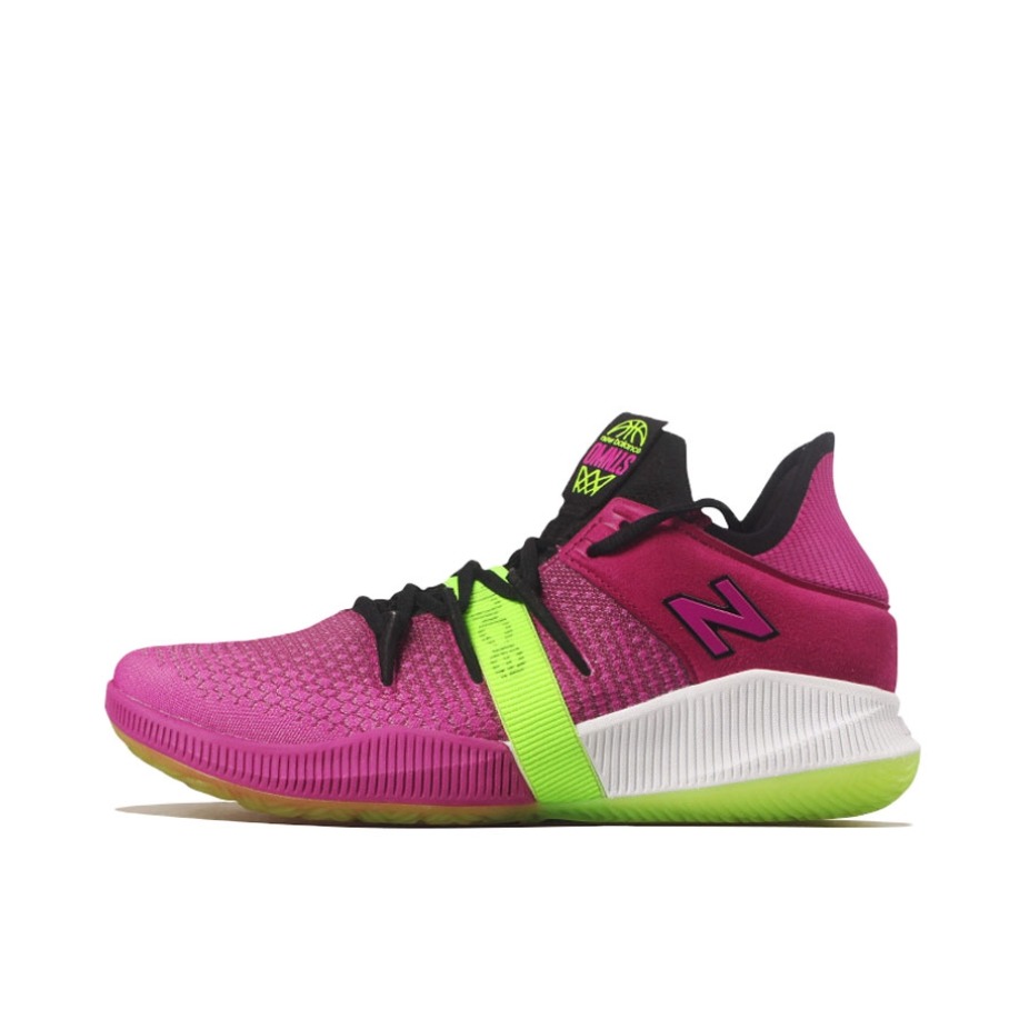 推荐商品：New Balance OMN1S 篮球鞋 防滑耐磨减震舒适透气实战织物复古 Berry Lime 浆果色