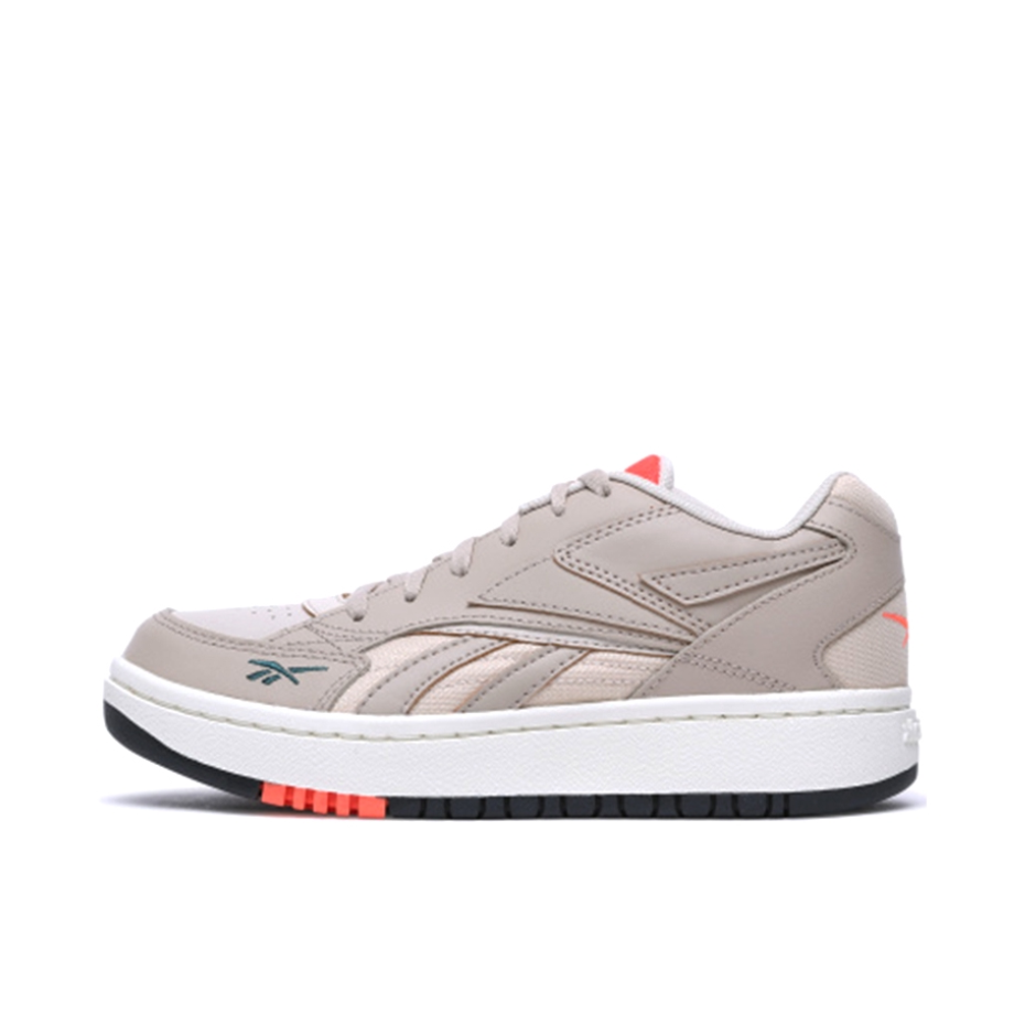 推荐商品：Reebok/锐步 Court Double Mix 耐磨 织物 板鞋 灰橙色