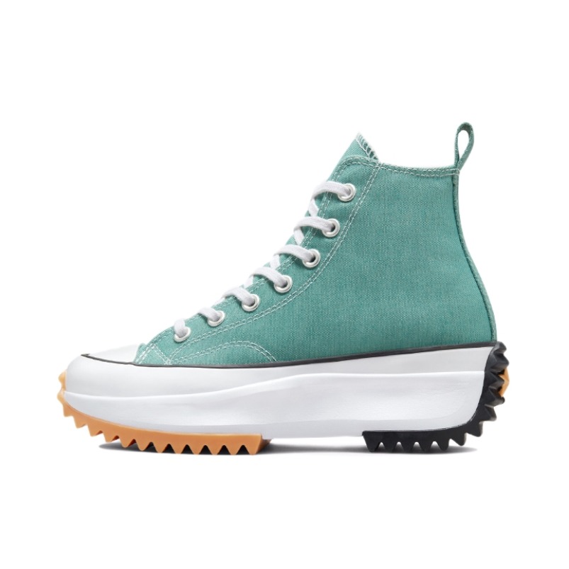 推荐商品：Converse/匡威 Run Star Hike 厚底 防滑 松糕鞋 增高鞋 运动休闲鞋 翡翠绿色