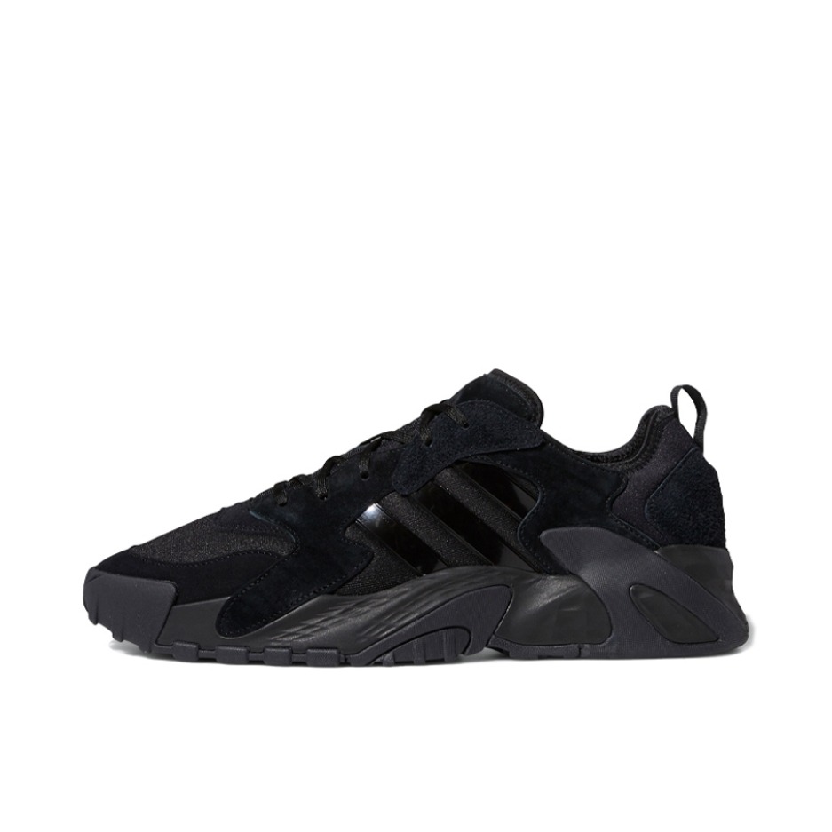 推荐商品：adidas Originals Streetball 2019 防滑耐磨 经典复古 缓震回弹 透气 实战 篮球鞋 黑色