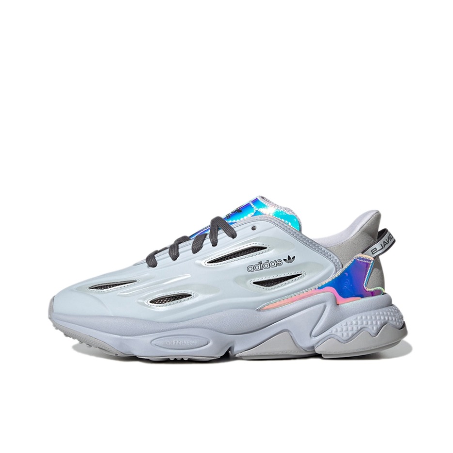 推荐商品：adidas Originals Ozweego Celox 防滑耐磨 舒适缓震 透气 休闲 老爹鞋 女款/光环蓝/灰