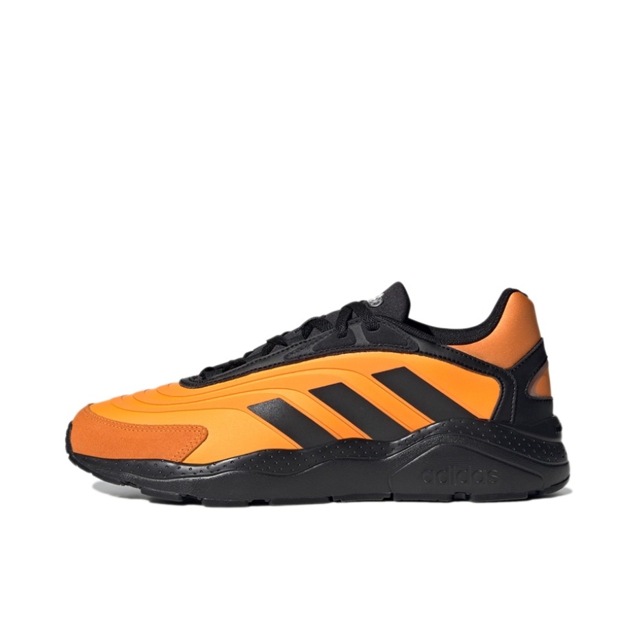 推荐商品：adidas CrazyChaos 2.0 运动休闲鞋 防滑耐磨舒适减震轻便透气复古百搭 橙色/黑色
