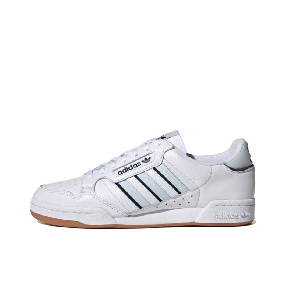 推荐商品：adidas Continental 80 Stripes 运动休闲鞋 防滑耐磨轻便透气舒适百搭复古 白色/黑色