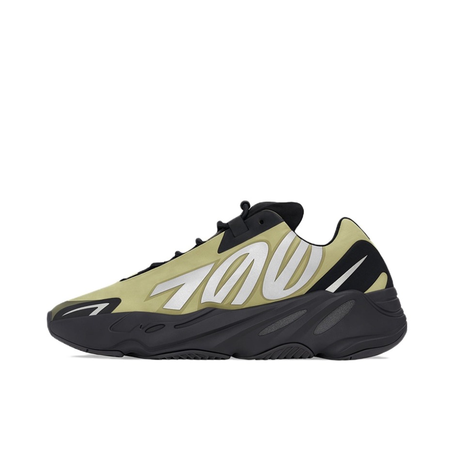 adidas Yeezy Boost 700 MNVN 厚底 舒适减震 防滑耐磨 潮流百搭 椰子 运动休闲鞋 Resin 绿色/黑色