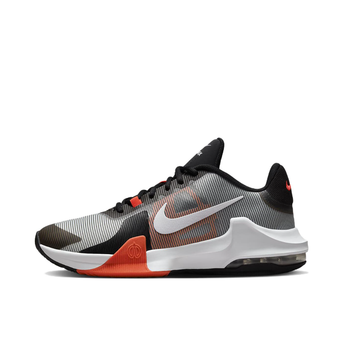 推荐商品：Nike Air Max Impact 4 防滑耐磨 舒适轻便 抗扭 缓震透气 实战 百搭简约 篮球鞋 黑色/红色