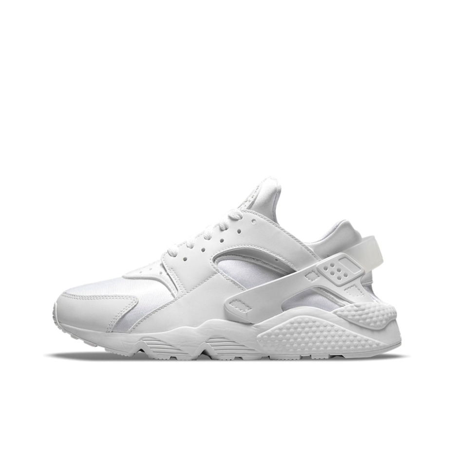 推荐商品：Nike Air Huarache 跑鞋 轻便透气舒适耐磨缓震复古防滑织物合成革运动低帮圆头 2021/武士白