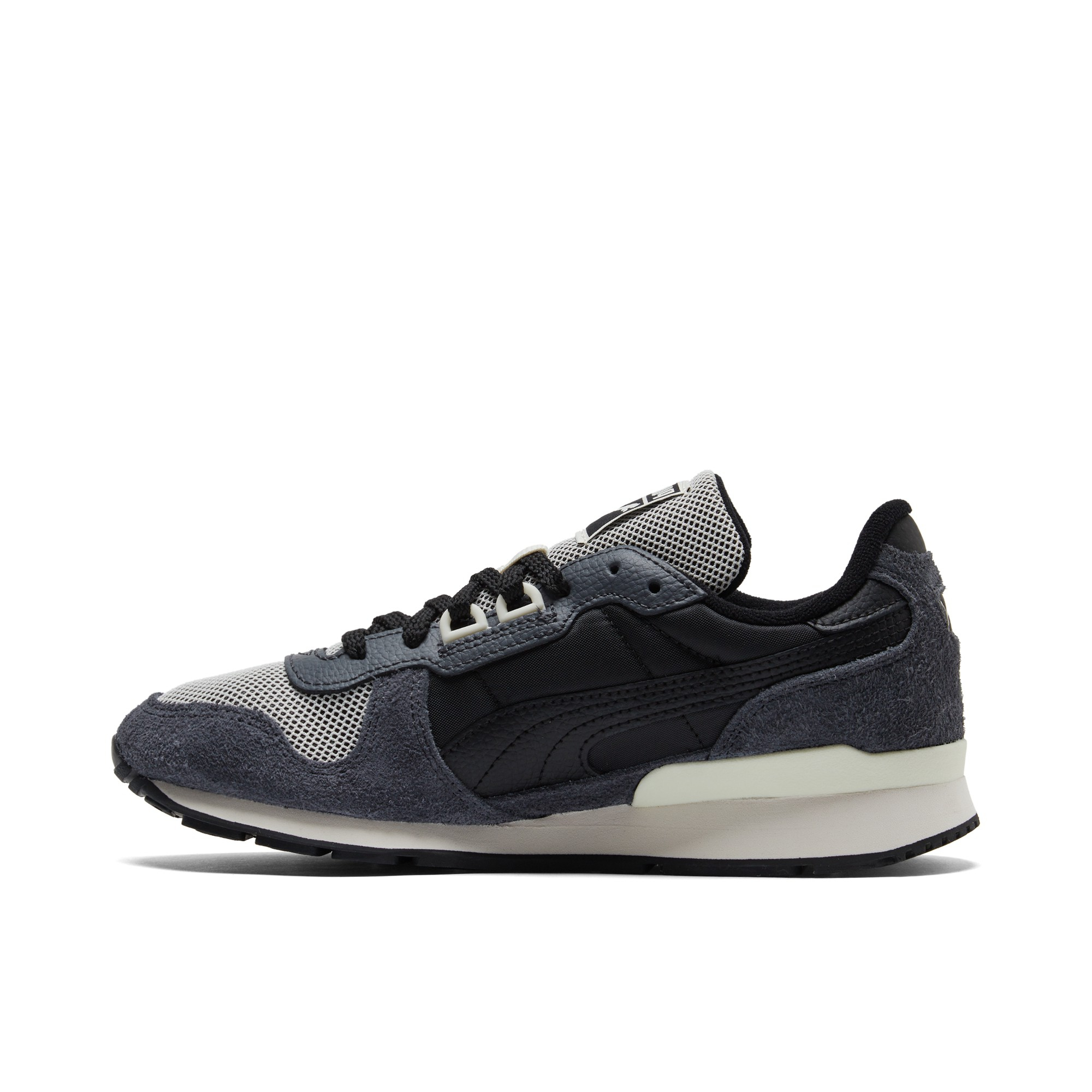推荐商品：Puma/彪马 RX 737 New Vintage 运动休闲鞋 防滑耐磨舒适轻便网面复古百搭潮流简约织物 纯白色/黑檀木