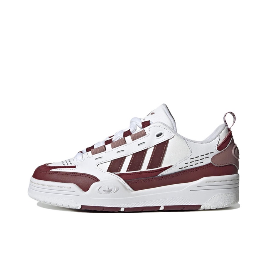 推荐商品：adidas Originals ADI2000 复古 防滑耐磨 舒适百搭 面包鞋 白色/棕红/浅红褐色
