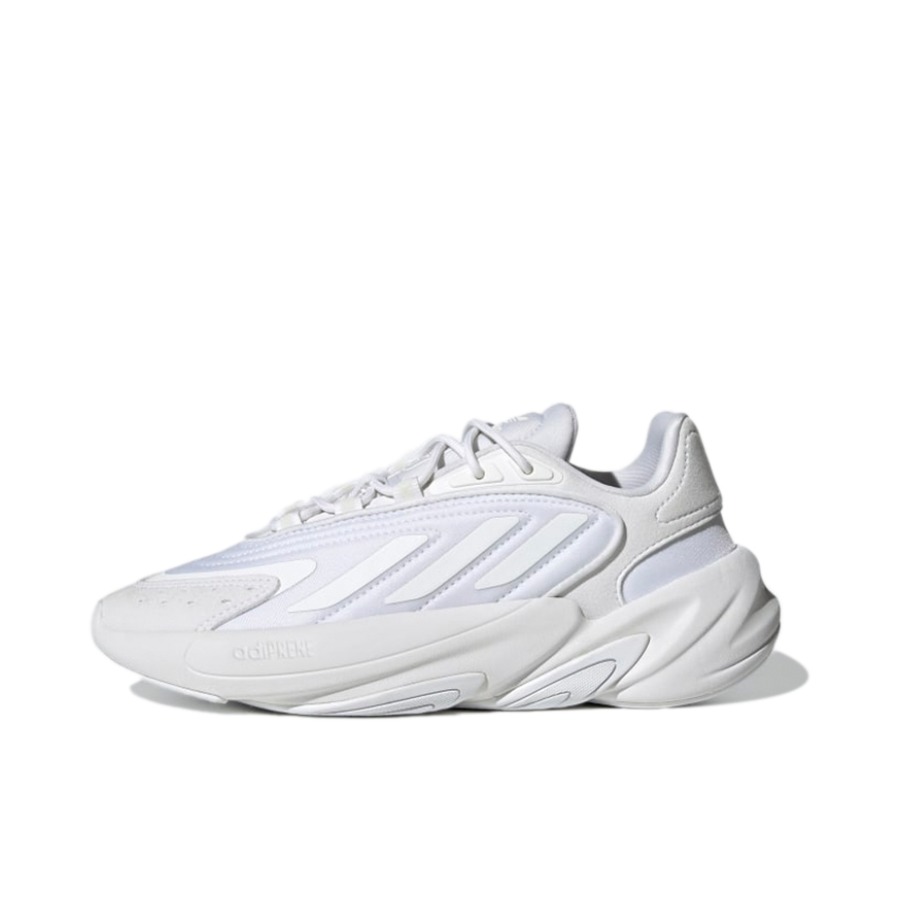 推荐商品：adidas Originals  Ozelia  缓震 复古经典 休闲透气 防滑耐磨  老爹鞋 大童/3M反光/云白