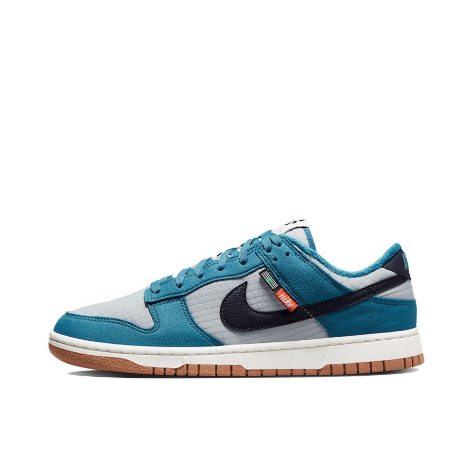 推荐商品：Nike Dunk 板鞋 经典复古百搭 Grey Blue 低帮/灰色/蓝色/白色