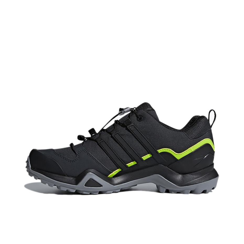推荐商品：adidas Terrex Swift R2 GTX 登山越野 防水 防滑耐磨 舒适减震 徒步鞋 黑色/绿色/灰色