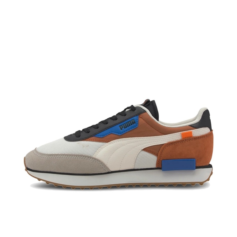 推荐商品：【赵继伟同款】Puma/彪马 Future Rider 复古 舒适百搭 透气 防滑耐磨 缓震 情侣 运动 跑鞋 帆白/棕红/蓝色