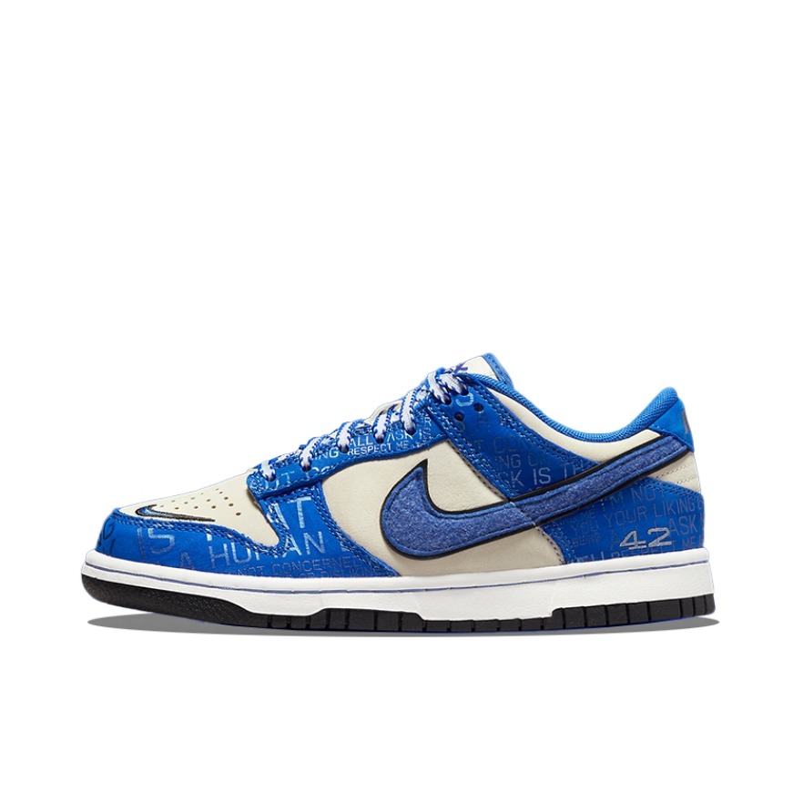 推荐商品：Nike Dunk 板鞋 经典复古百搭 GS/低帮/蓝色/灰色/白色