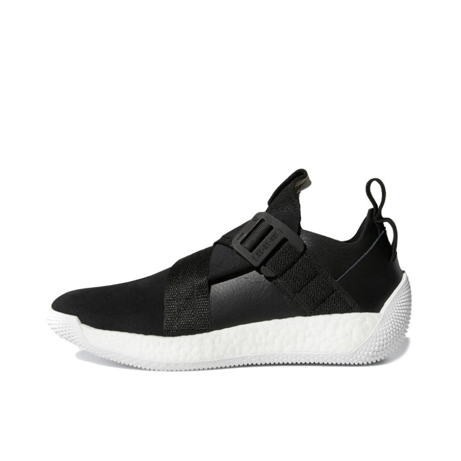 推荐商品：adidas Harden LS2 运动休闲鞋 防滑耐磨轻便透气减震舒适百搭 Buckle Black White 黑白/麂皮