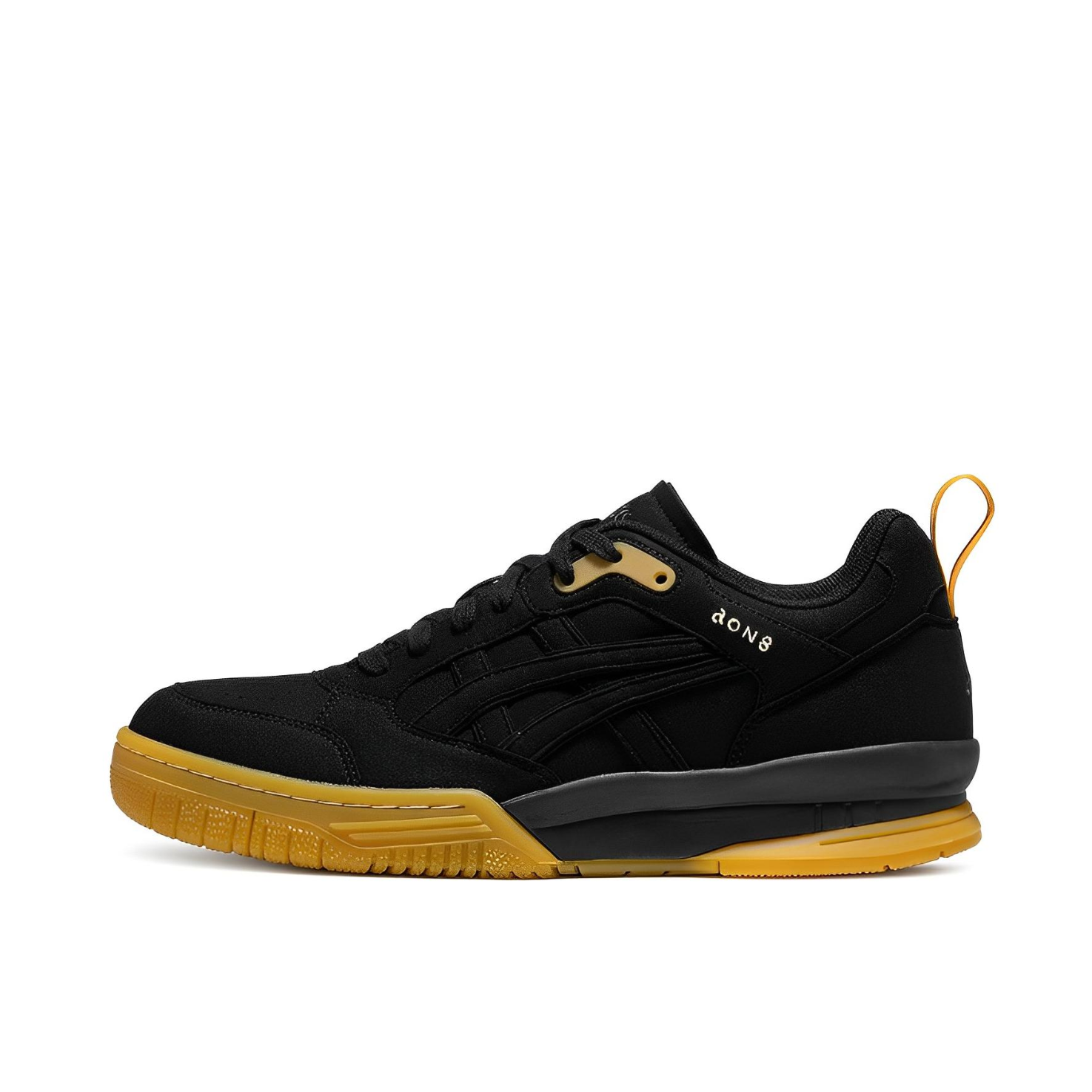 推荐商品：Asics/亚瑟士 Gel-SpotLyte 防滑耐磨 经典复古 休闲潮流 运动 合成革 板鞋  8ON8联名/黑色/橘黄