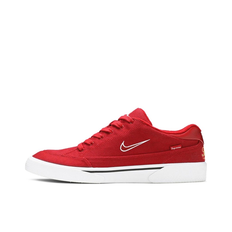 推荐商品：Nike SB GTS 休闲 舒适 防滑轻便 复古 低帮 Gym Red Supreme联名/红色