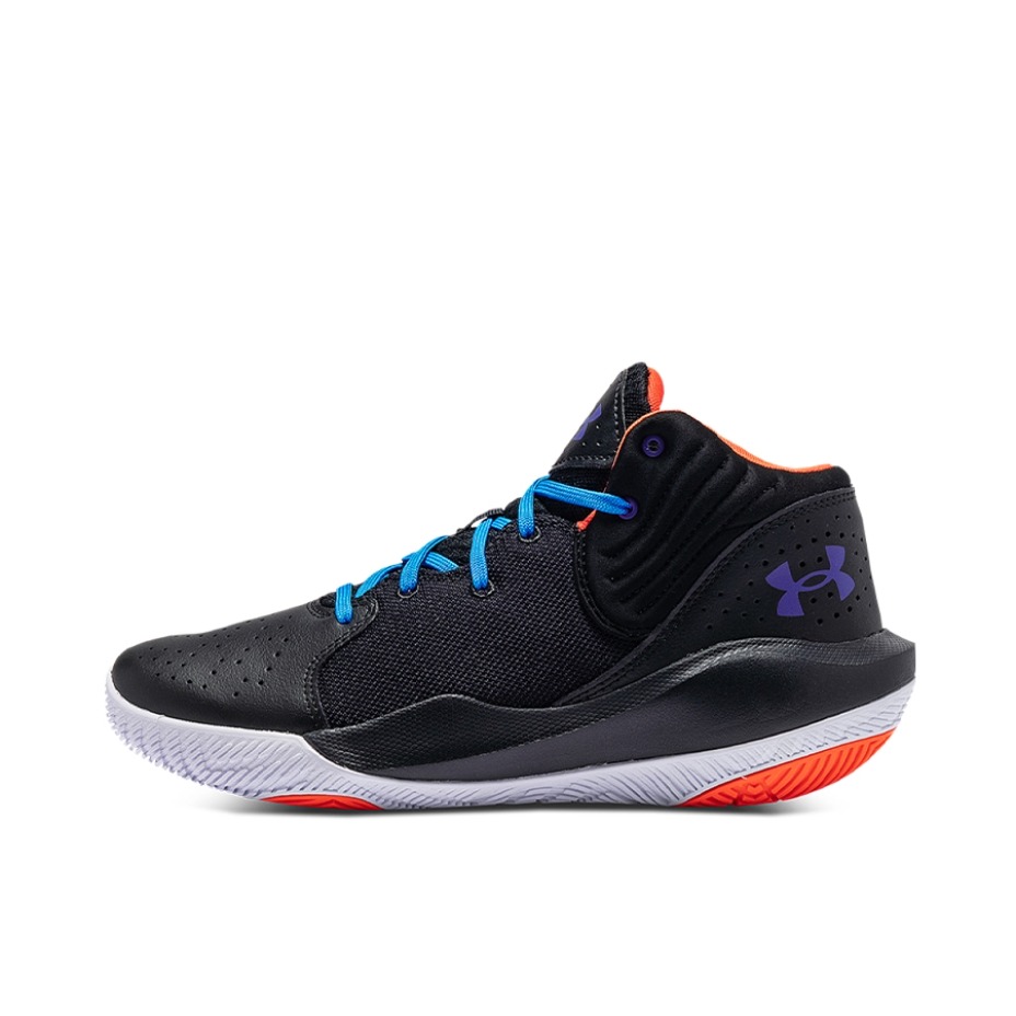 推荐商品：Under Armour/安德玛 Jet '21 减震 防滑耐磨 圆头 实战 篮球鞋 黑色