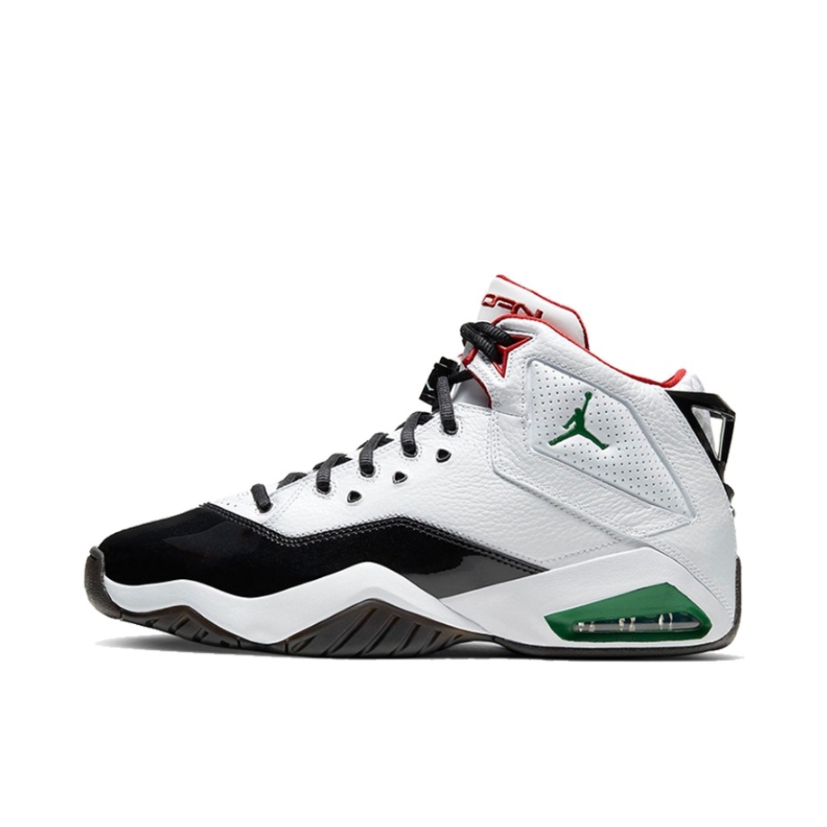 推荐商品：Air Jordan B'Loyal 篮球鞋 减震回弹防滑耐磨舒适透气包裹性支撑合成革复古百搭轻质 White/Black/Green 白黑绿