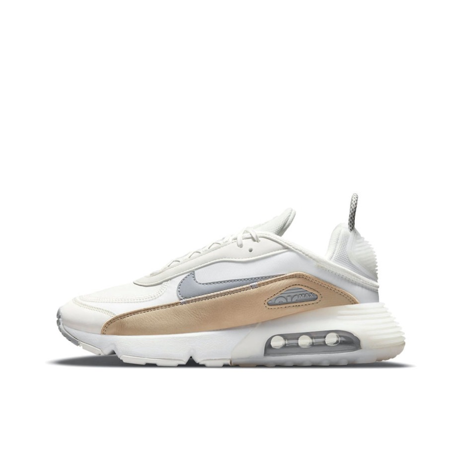 推荐商品：Nike Air Max 2090 跑鞋 缓震耐磨轻便透气潮流休闲舒适织物运动圆头回弹 白色/灰色/褐色