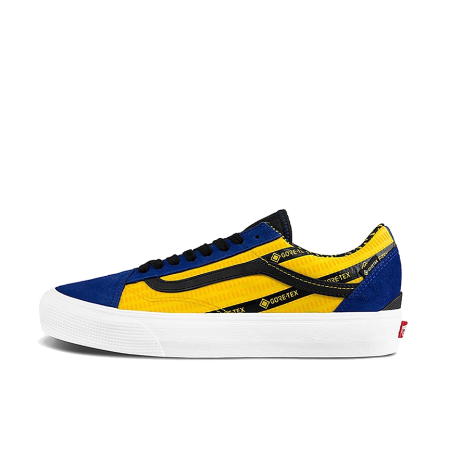 推荐商品：Vans/范斯 Old Skool 滑板鞋 板鞋 轻便防滑复古舒适经典  GORE-TEX/黄色/蓝色/黑色