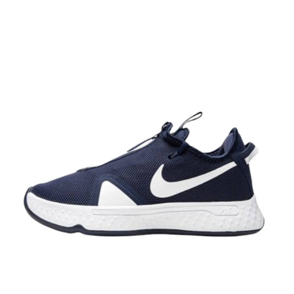 推荐商品：Nike Paul George Pg 4 保罗乔治4代 拉链 缓震透气训练抗冲击网布包裹性织物耐磨 实战 篮球鞋 蓝黑