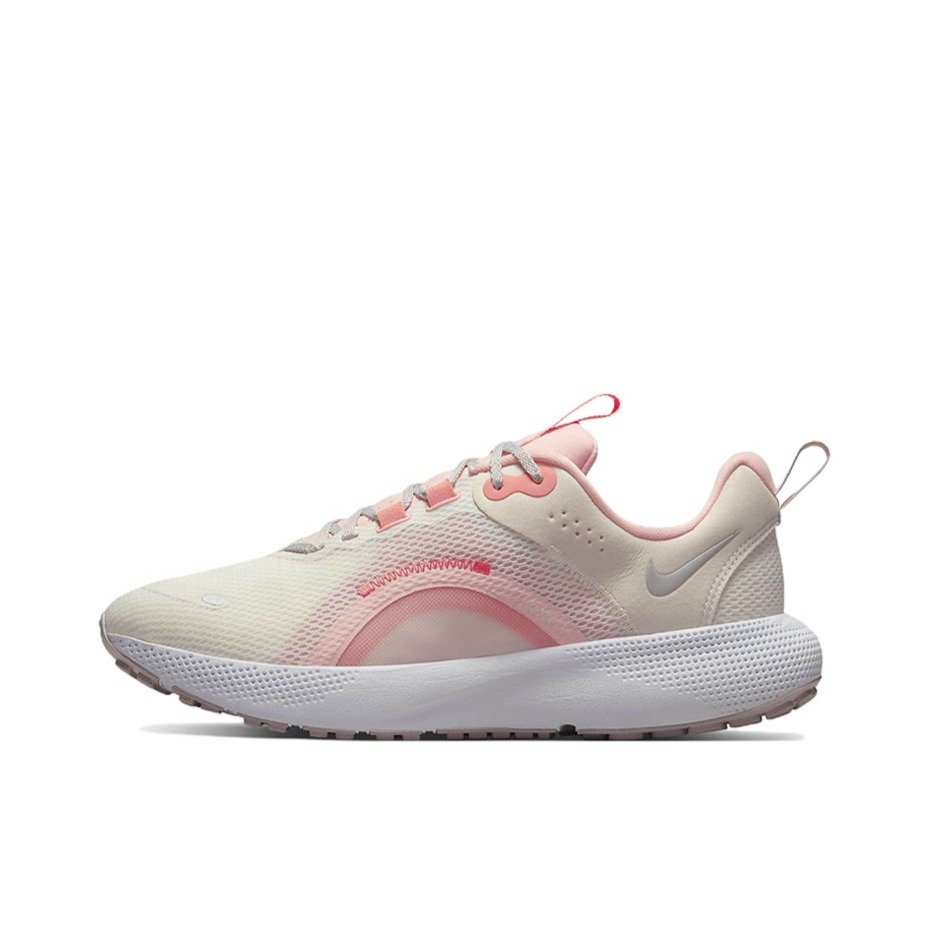 推荐商品：Nike React Escape Run 2 跑鞋 舒适回弹缓震耐磨网面透气轻便防滑休闲运动 女款/米色/粉色