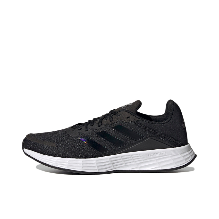 推荐商品：adidas Duramo SL 跑鞋 缓震网面透气训练织物轻运动轻盈回弹 黑色/白色/炫彩