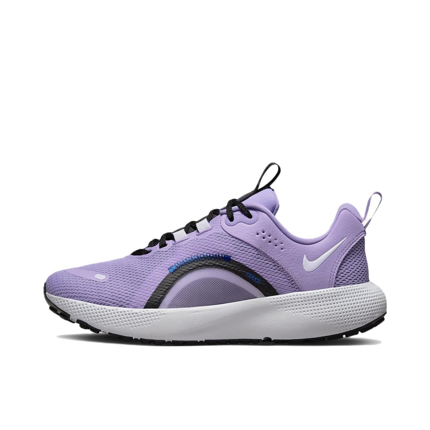 推荐商品：Nike React Escape Run 2 跑鞋 舒适回弹缓震耐磨网面透气轻便防滑休闲运动 女款/紫色/白色