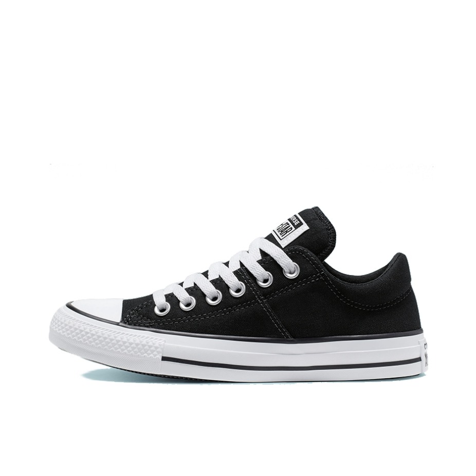 推荐商品：Converse/匡威 Chuck Taylor All Star Madison 舒适百搭 防滑耐磨 轻便透气 帆布鞋 Black/White 黑白