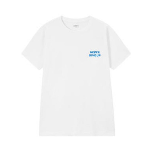 森马 创意字母印花简约潮牌短袖T恤 男女同款 101321100183