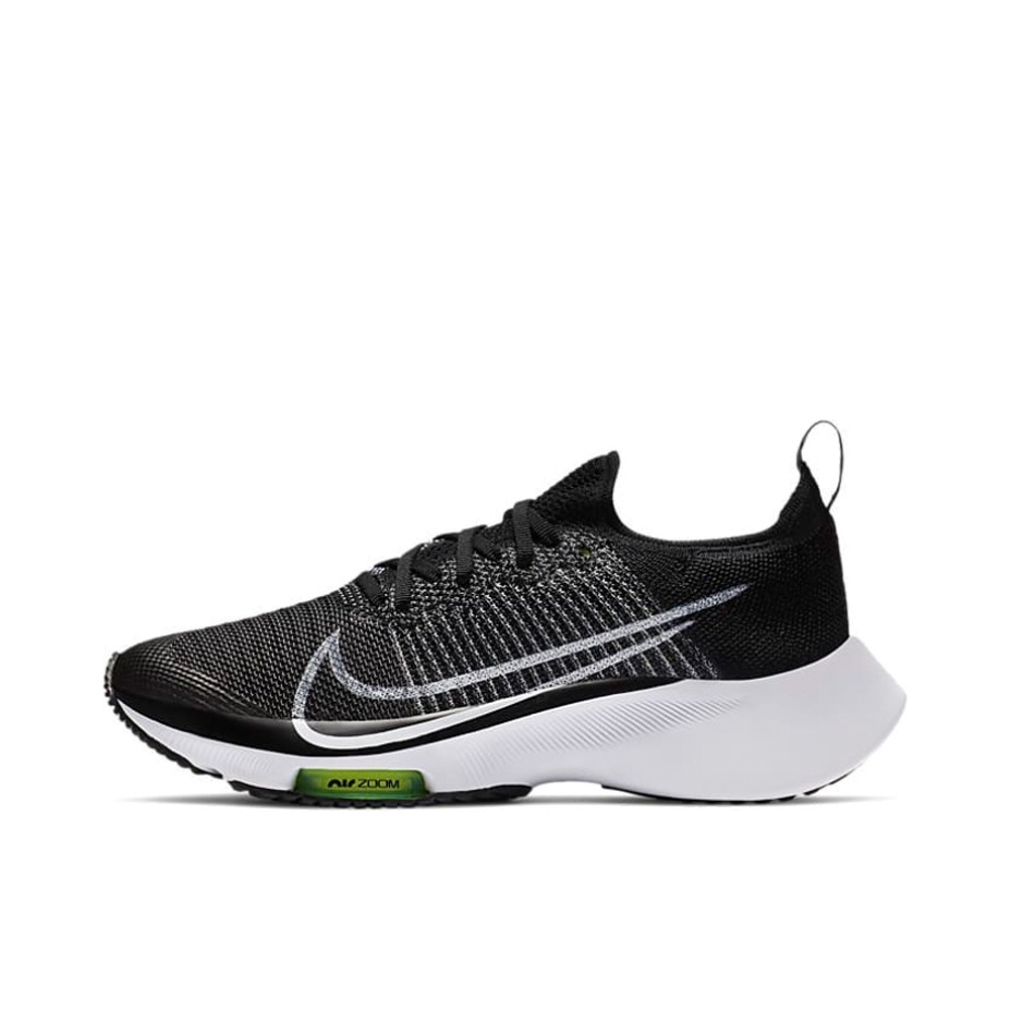 推荐商品：Nike Air Zoom Tempo NEXT% 跑鞋 全掌稳定支撑耐磨透气防滑碳板跑道耐穿 女款/黑色/绿色