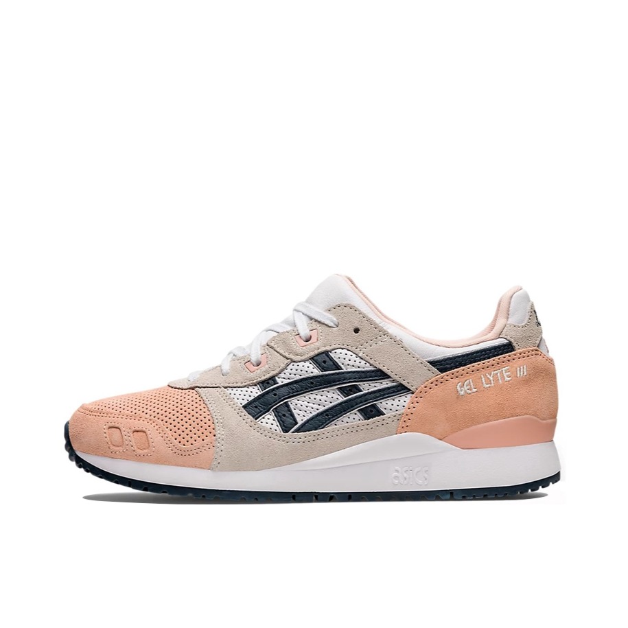 推荐商品：Asics/亚瑟士 Gel-Lyte 3 OG 减震回弹 耐磨防滑 舒适透气 合成革 缓震 复古 低帮 跑鞋 粉色/棕色