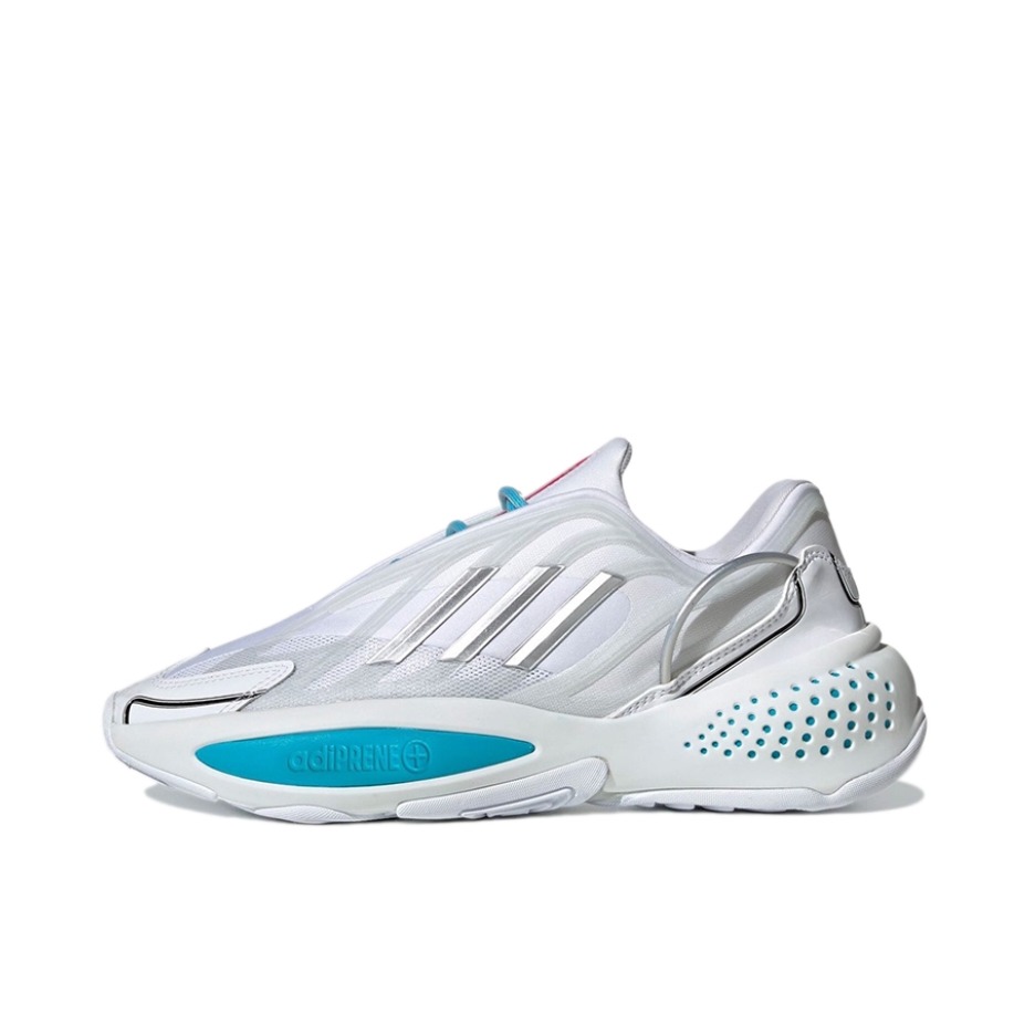 推荐商品：adidas originals Ozrah 运动休闲鞋 缓震回弹防滑耐磨舒适透气轻便百搭复古织物 Ruby 9100M联名/白色/银色