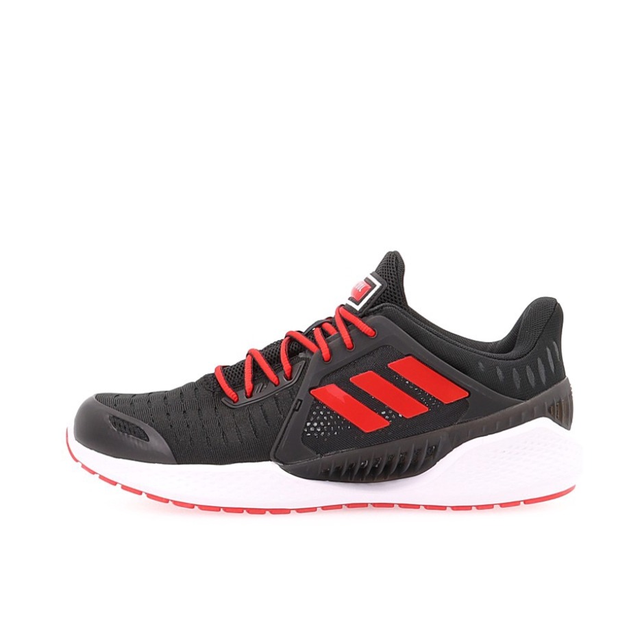 推荐商品：adidas Climacool Vent Summer.Rdy 跑鞋 缓震防滑耐磨网面透气运动织物合成革 黑红白