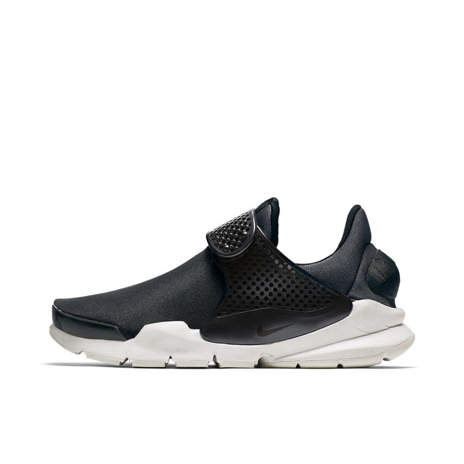 推荐商品：Nike Sock Dart 运动休闲鞋 防滑耐磨轻便透气织物低帮圆头支撑 Black White 黑白皮面